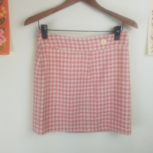 Vineyard Vines Dresses & Skirts - Vineyard Vines Houndstooth Wool Skirt